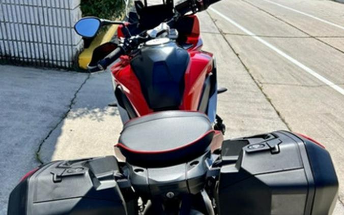 2020 BMW S 1000 XR Racing Red With White Aluminum Metallic