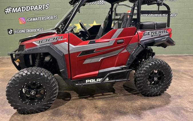 2018 Polaris® General™ 1000 EPS Ride Command™ Edition Matte Sunset Red