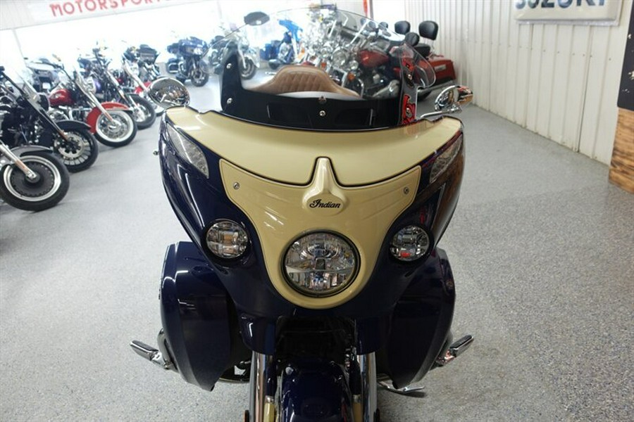 2016 Indian Roadmaster Springfield Blue and Ivory Cream