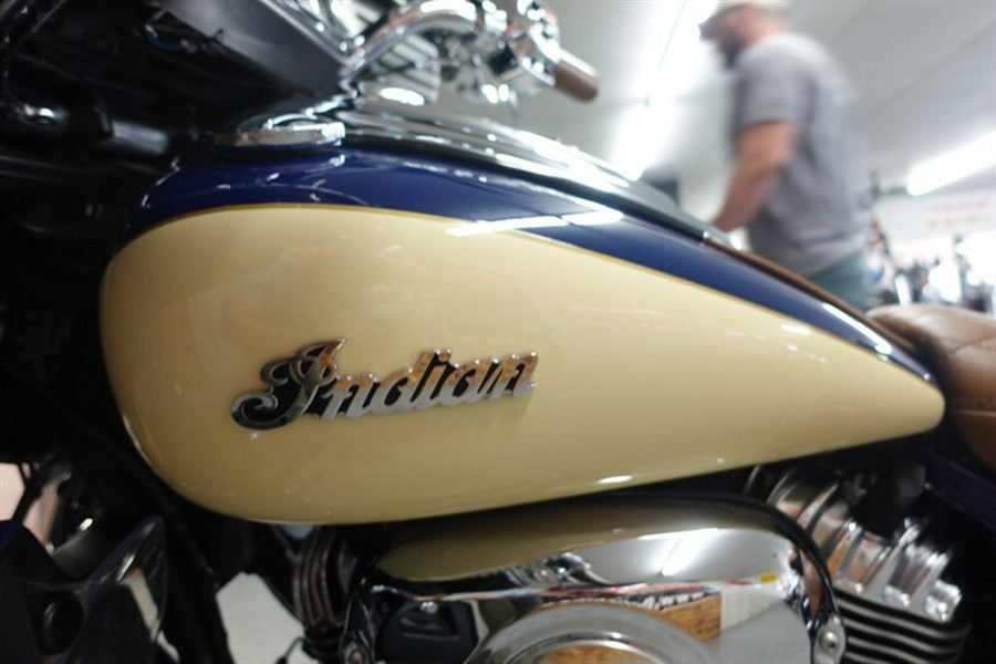 2016 Indian Roadmaster Springfield Blue and Ivory Cream