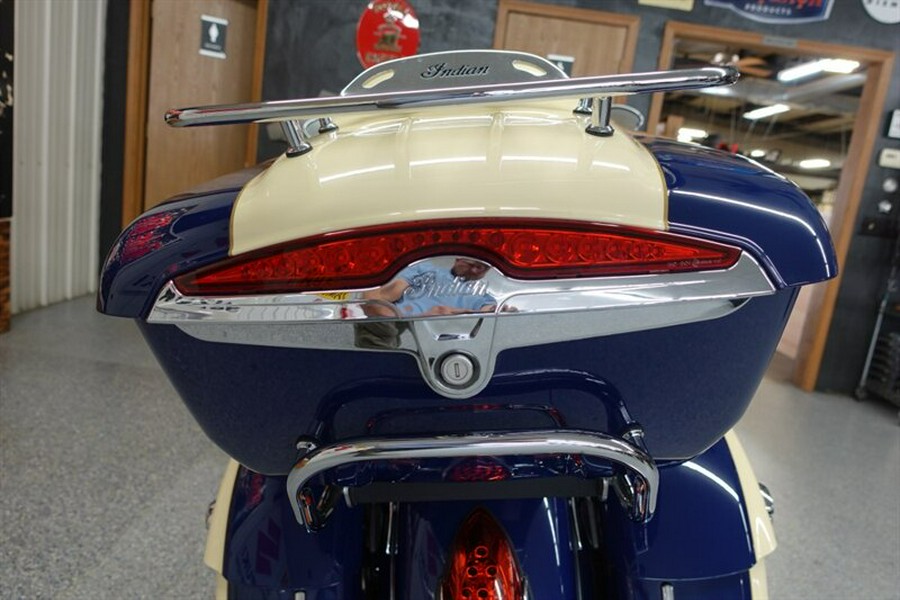 2016 Indian Roadmaster Springfield Blue and Ivory Cream
