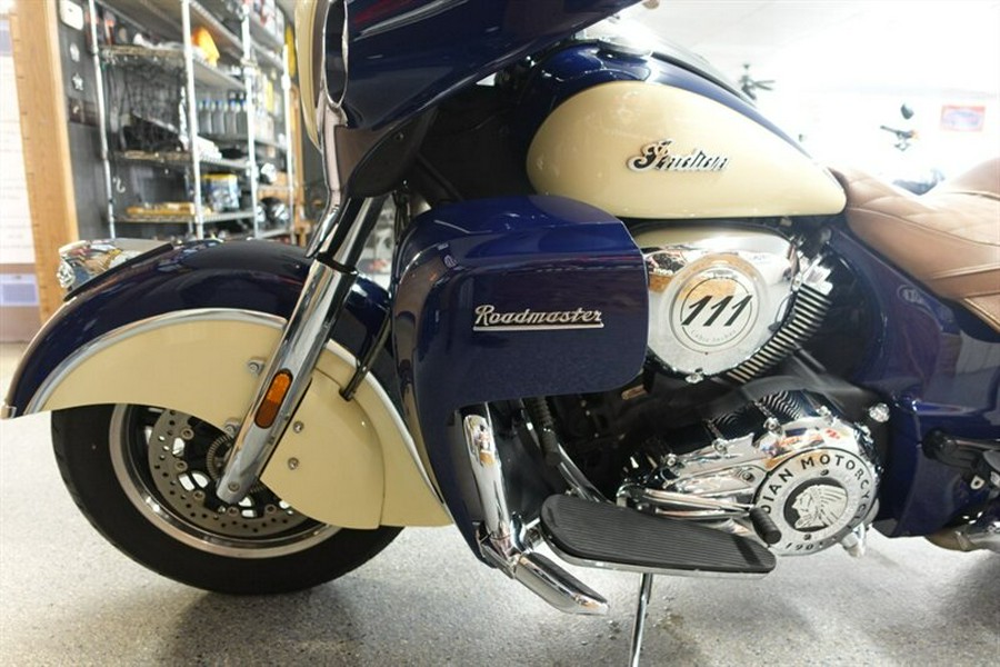 2016 Indian Roadmaster Springfield Blue and Ivory Cream