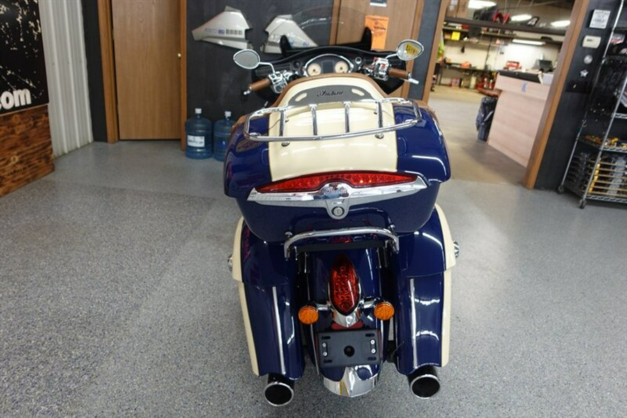 2016 Indian Roadmaster Springfield Blue and Ivory Cream