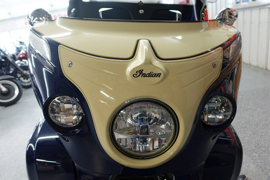 2016 Indian Roadmaster Springfield Blue and Ivory Cream