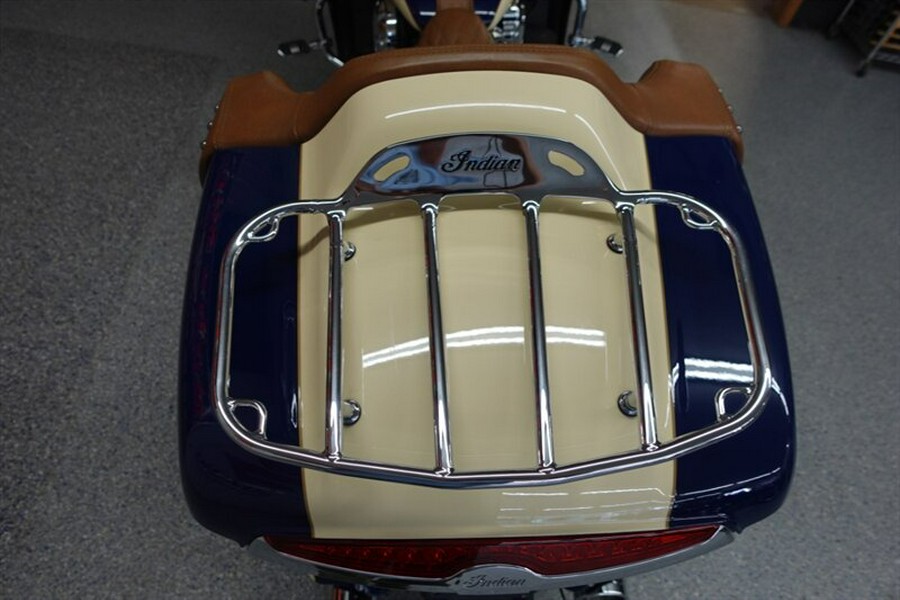 2016 Indian Roadmaster Springfield Blue and Ivory Cream