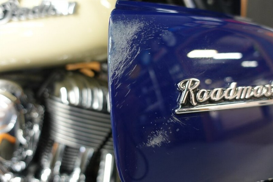 2016 Indian Roadmaster Springfield Blue and Ivory Cream
