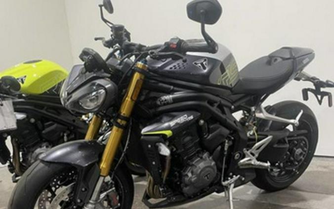 2025 Triumph Speed Triple 1200 RS Granite/Triumph Racing Yellow