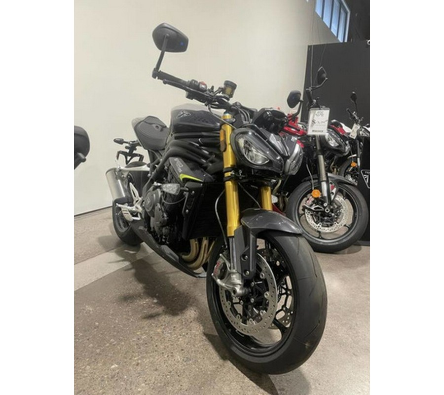 2025 Triumph Speed Triple 1200 RS Granite/Triumph Racing Yellow