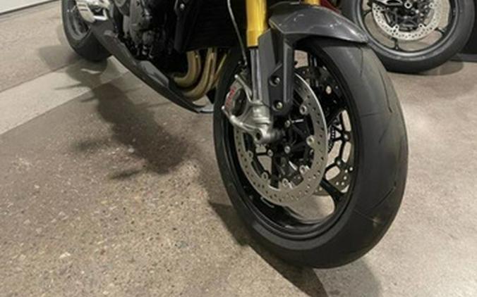 2025 Triumph Speed Triple 1200 RS Granite/Triumph Racing Yellow