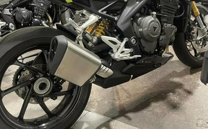 2025 Triumph Speed Triple 1200 RS Granite/Triumph Racing Yellow
