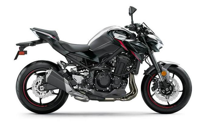 2023 Kawasaki Z900 ABS Metallic Black/Graphite Gray/Flat Black