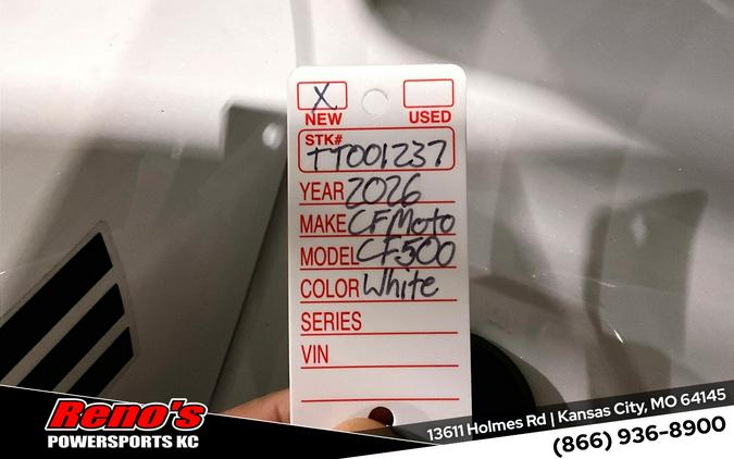 2026 CFMOTO CFORCE 500