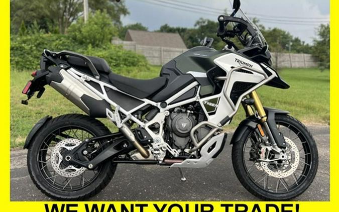 2024 Triumph Tiger 1200 Rally Explorer Matt Khaki Green