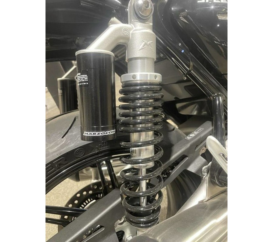 2025 Triumph Speed Twin 1200 Crystal WhiteSapphire Black