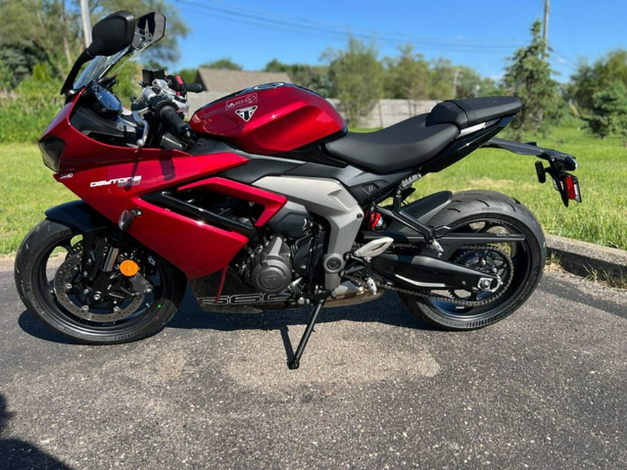 2025 Triumph Daytona 660 Carnival Red/Sapphire Black 660