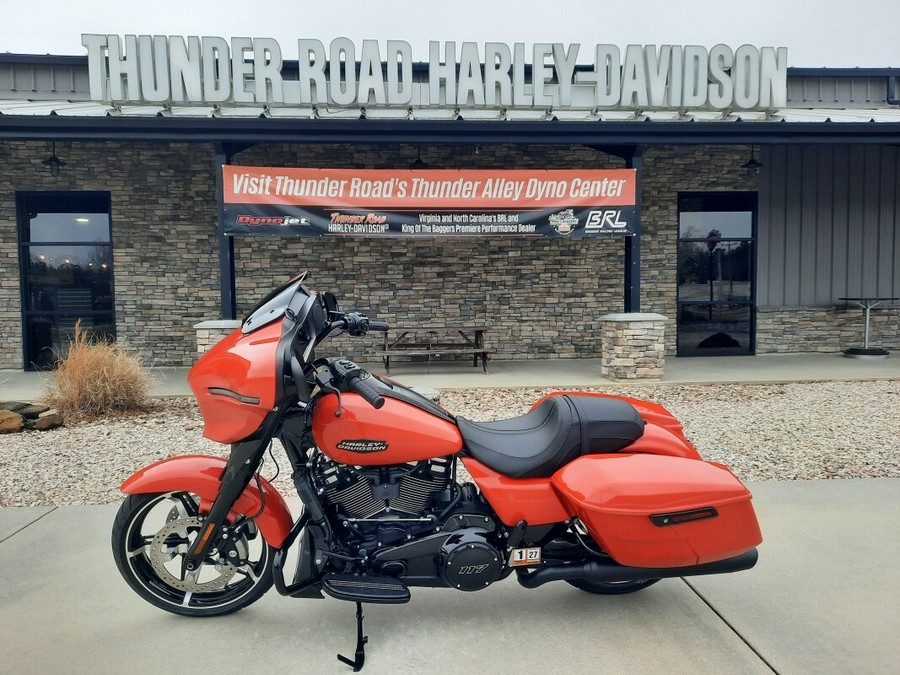 2026 Harley-Davidson® Street Glide® Blood Orange Black Trim