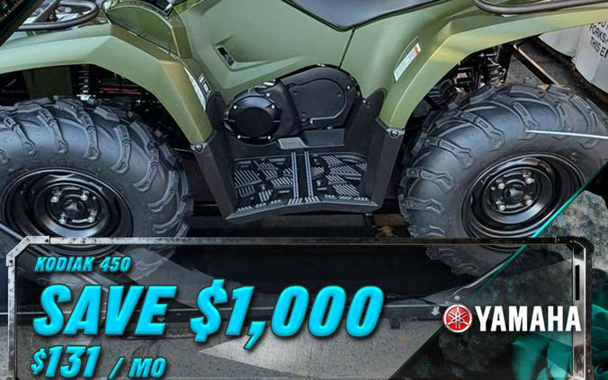 2026 Yamaha Kodiak 450