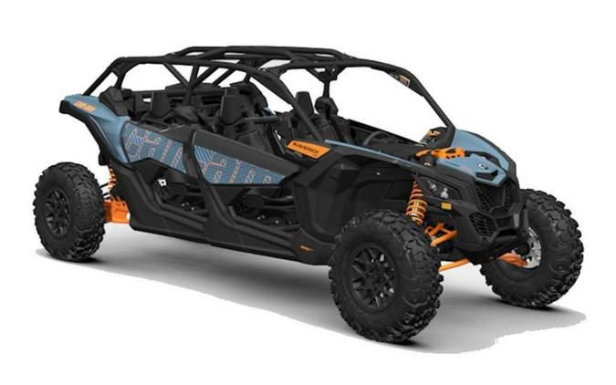 2025 Can-Am Maverick X3 MAX DS Turbo RR Scandi Blue & Orange Crush