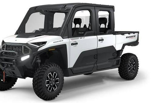 2025 Polaris RANGER CREW XD 1500 NorthStar Edition Ultimate - Ghost White Metallic Smoke