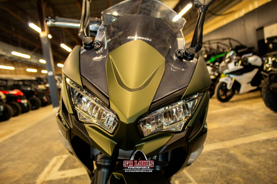 2024 Kawasaki Ninja® 650 ABS - Metallic Covert Green/Metallic