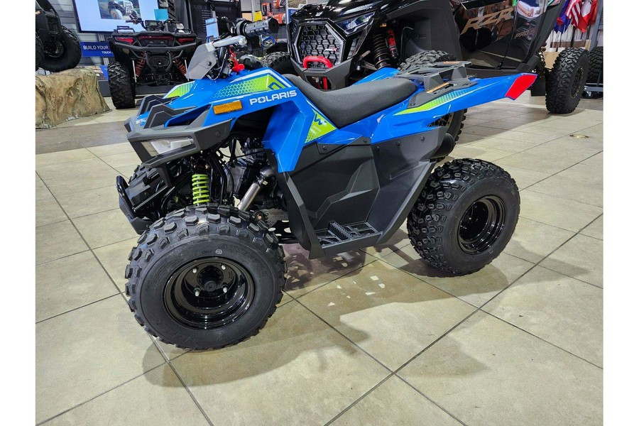 2025 Polaris OUTLAW 70 EFI - VELOCITY BLUE / LIFTED LIME