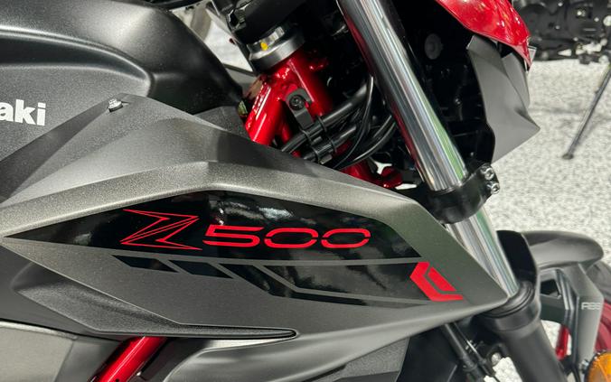 2024 Kawasaki Z500 SE ABS