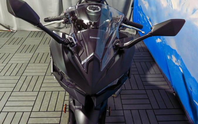 2026 Kawasaki Ninja 500 ABS Metallic Flat Spark Black