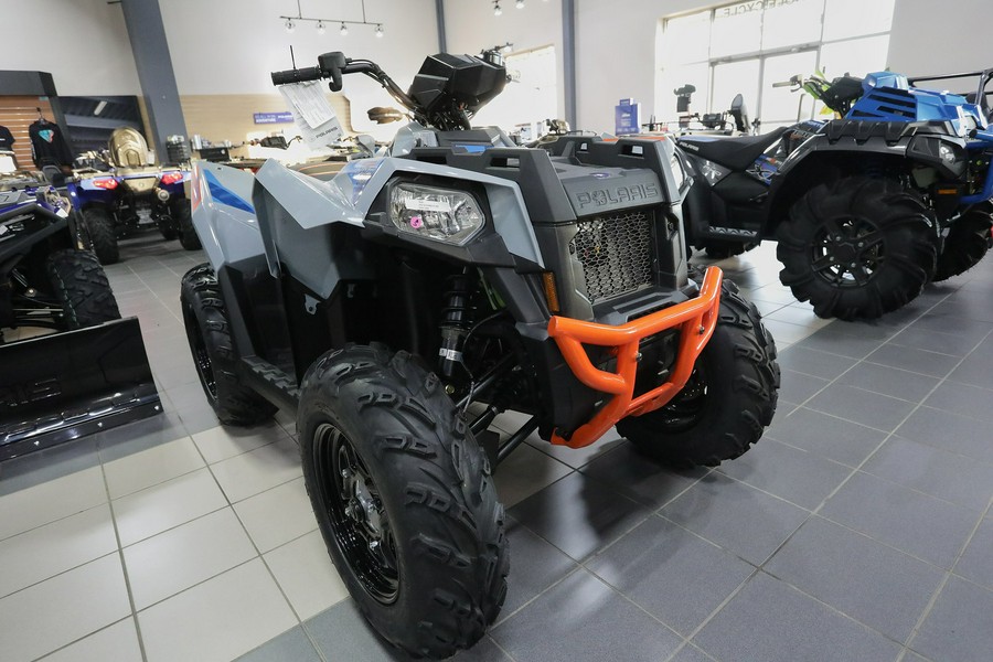 2024 Polaris Industries SCRAMBLER 850 - STORM GRAY/RADAR BLUE