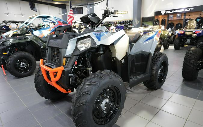 2024 Polaris Industries SCRAMBLER 850 - STORM GRAY/RADAR BLUE