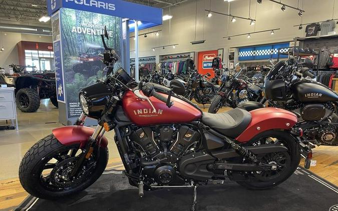 2025 Indian Motorcycle® Scout® Bobber Limited +Tech Sunset Red Smoke