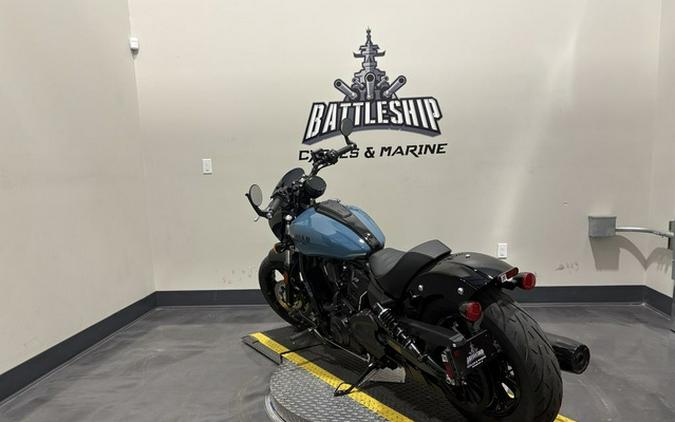 2025 Indian Sport Scout Limited +Tech Storm Blue