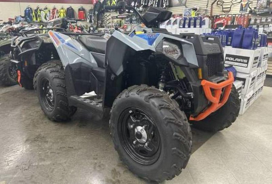 2024 Polaris® SCRAMBLER 850 - STORM GRAY/RADAR BLUE