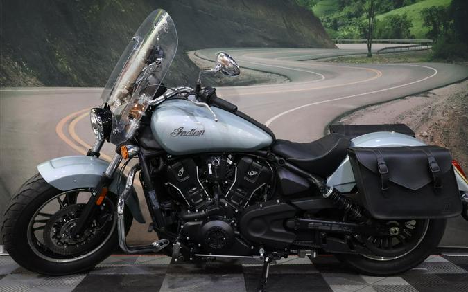 2025 Indian Motorcycle® Scout® Sixty Classic Limited Frost Silver