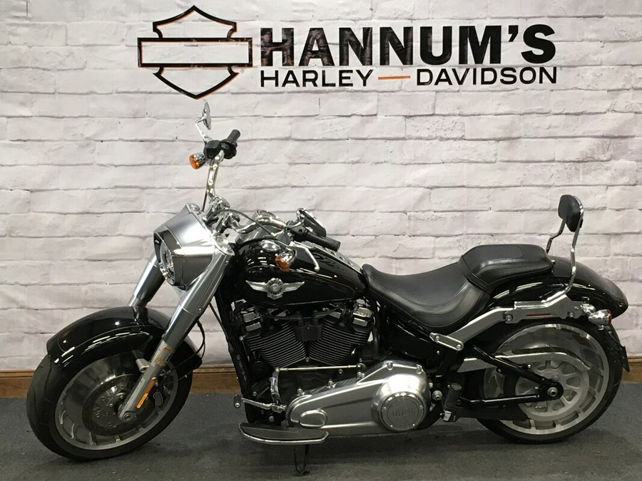 2019 Harley-Davidson Fat Bob 114 Black FLFBS