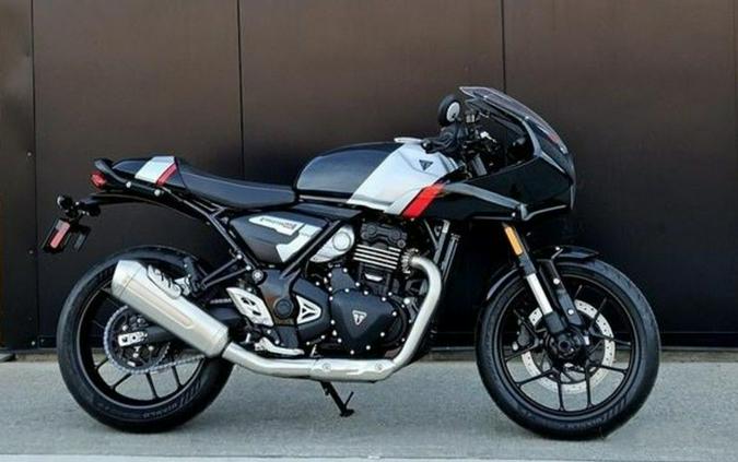 2026 Triumph Thruxton 400 Phantom Black / Aluminium Silver