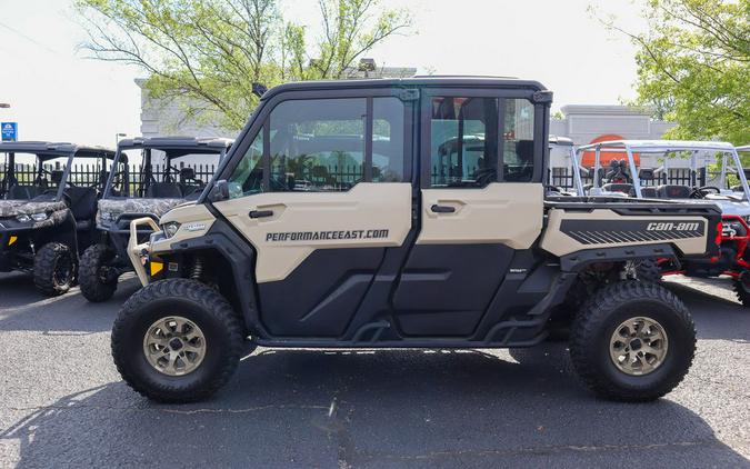 2023 Can-Am® Defender MAX Limited HD10 Desert Tan & Timeless Black