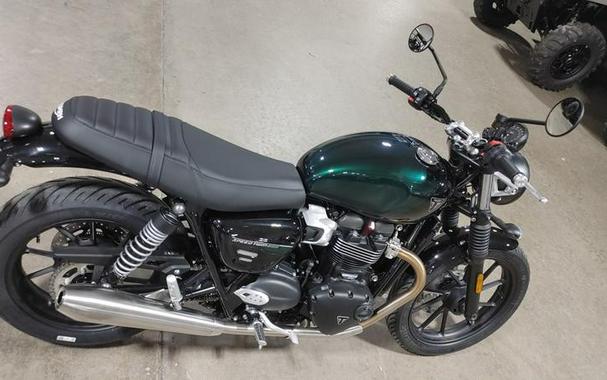 2024 Triumph Speed Twin 900 Competition Green/Phantom Black