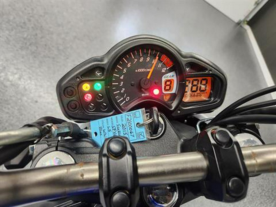 2015 Suzuki SFV650