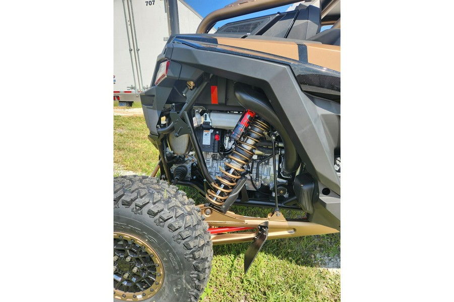 2025 Polaris Industries RZR Pro R Ultimate Black Crystal and Shadow Bronze