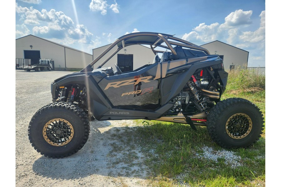 2025 Polaris Industries RZR Pro R Ultimate Black Crystal and Shadow Bronze