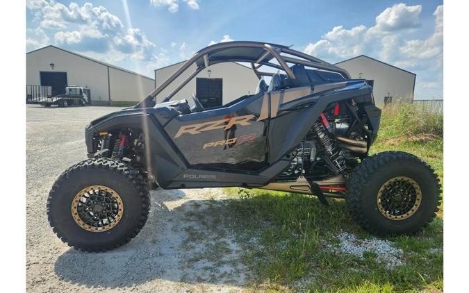 2025 Polaris Industries RZR Pro R Ultimate Black Crystal and Shadow Bronze