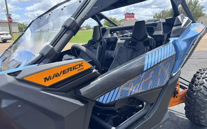 2026 Can-Am Maverick X3 RS Turbo Scandi Blue & Orange Crush