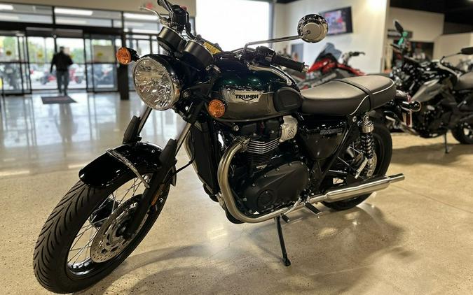 2024 Triumph Bonneville T100 Competition Green/Ironstone