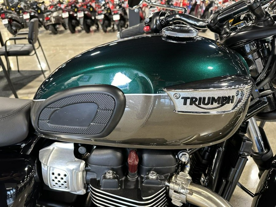 2024 Triumph Bonneville T100 Competition Green/Ironstone