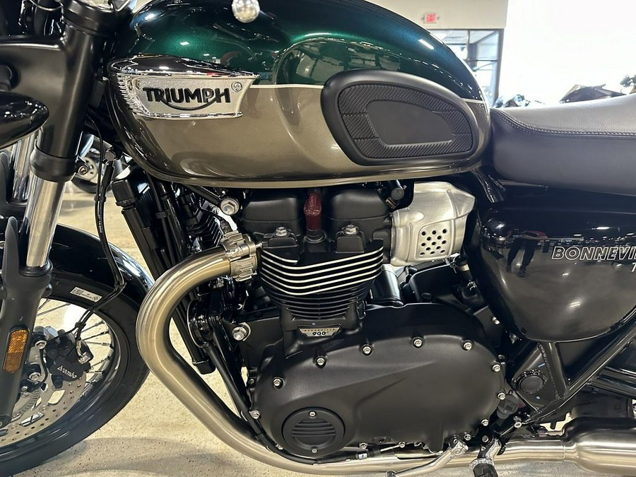 2024 Triumph Bonneville T100 Competition Green/Ironstone