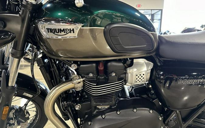 2024 Triumph Bonneville T100 Competition Green/Ironstone