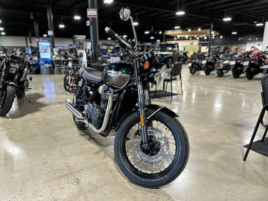 2024 Triumph Bonneville T100 Competition Green/Ironstone