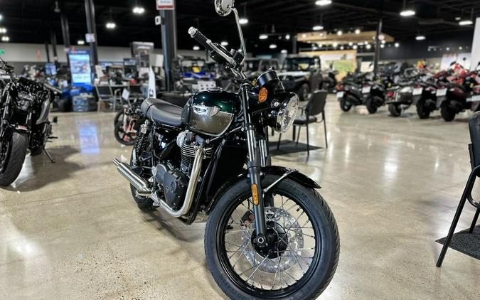 2024 Triumph Bonneville T100 Competition Green/Ironstone