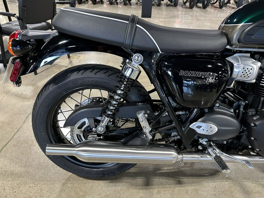 2024 Triumph Bonneville T100 Competition Green/Ironstone