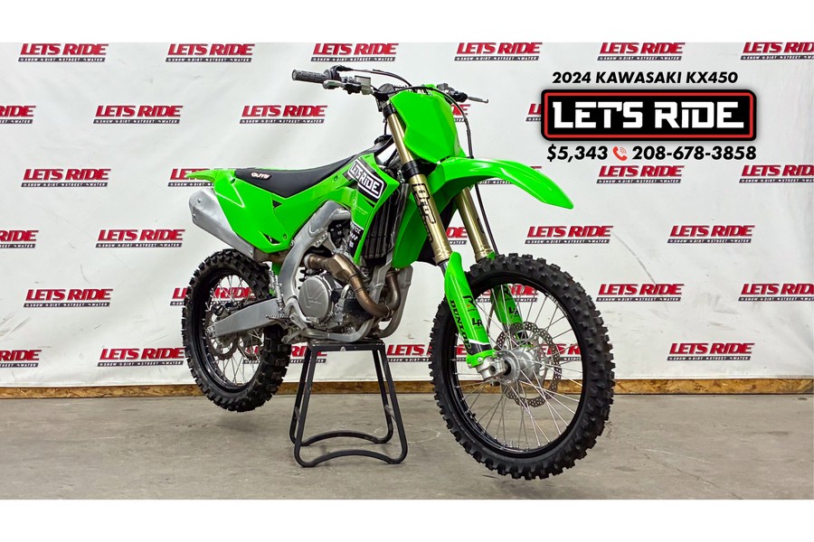 2024 Kawasaki KX450